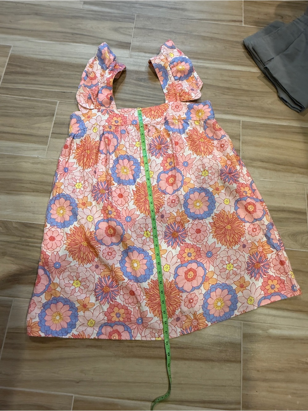 Tuckernuck Pink Floral Ruffle-Sleeve Sundress BabyDoll - Picture 9 of 12